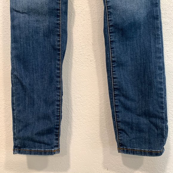 Universal Thread Mid Rise Skinny Jeans Dark Blue Stretch W24xL28 Womens Size 00 - Picture 7 of 9